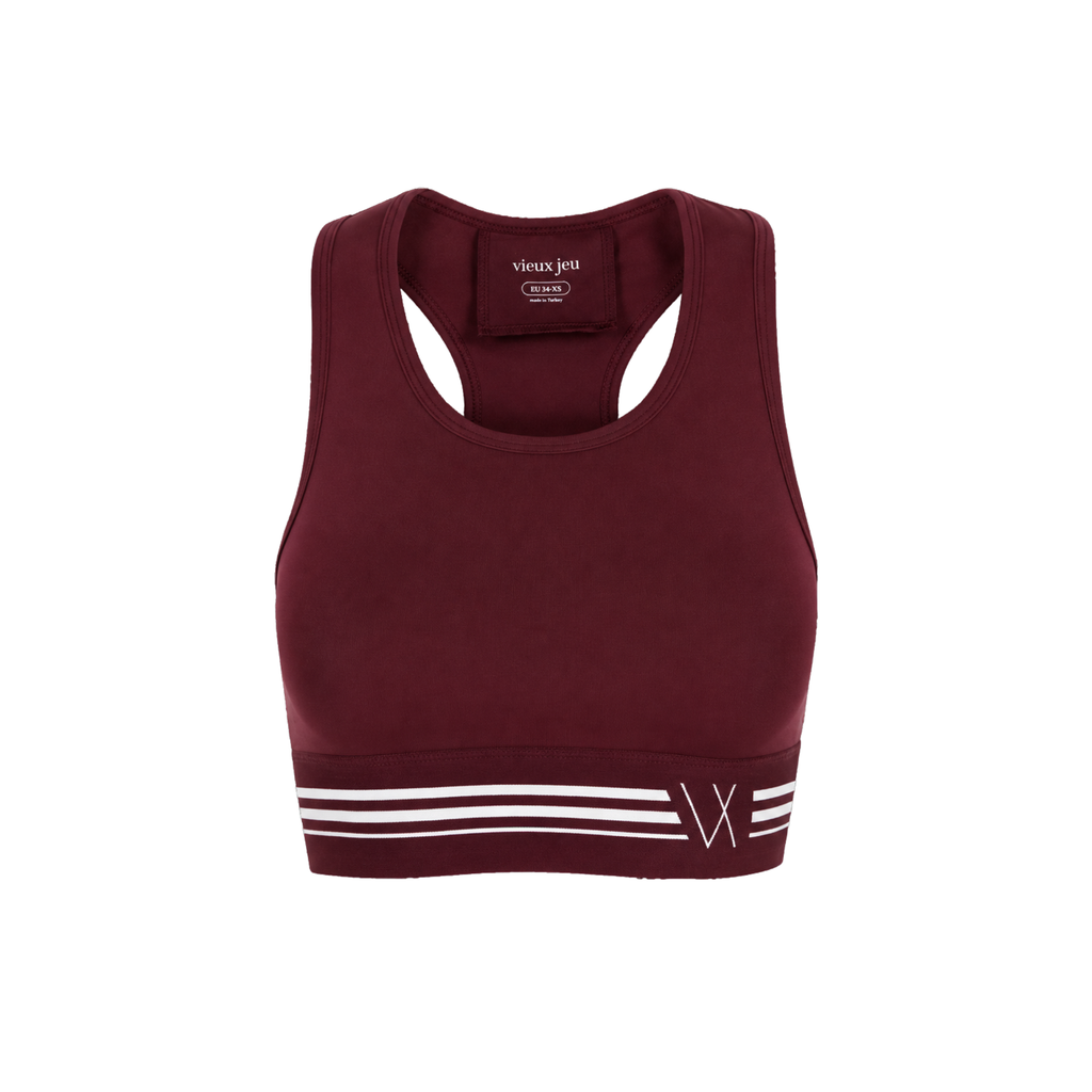 [01-Nora-Bu-XS] Nora Bra (Burgundy, XS)