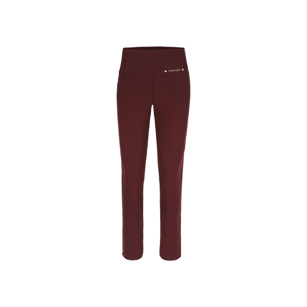 [01-Sophia-Bu-XS] Sophia Legging (Burgundy, XS)