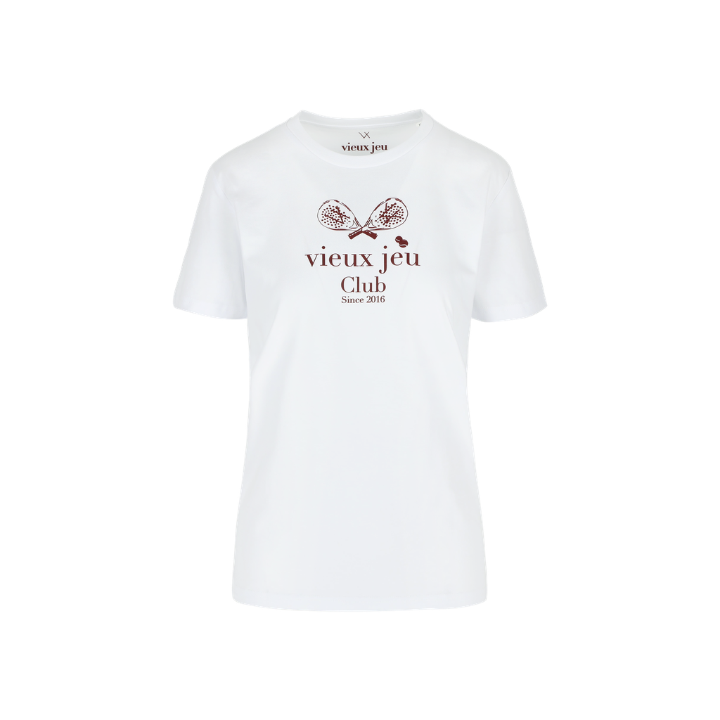 [01-VJ-Club-Padel-Bu-XS] VJ Padel Shirt (Burgundy, XS)