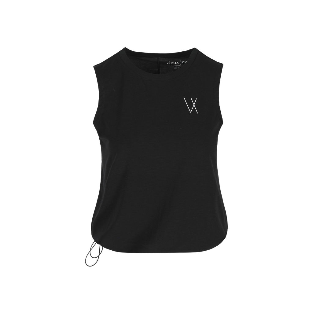 [01-Ally-B-XS] Ally Top (Black, XS)