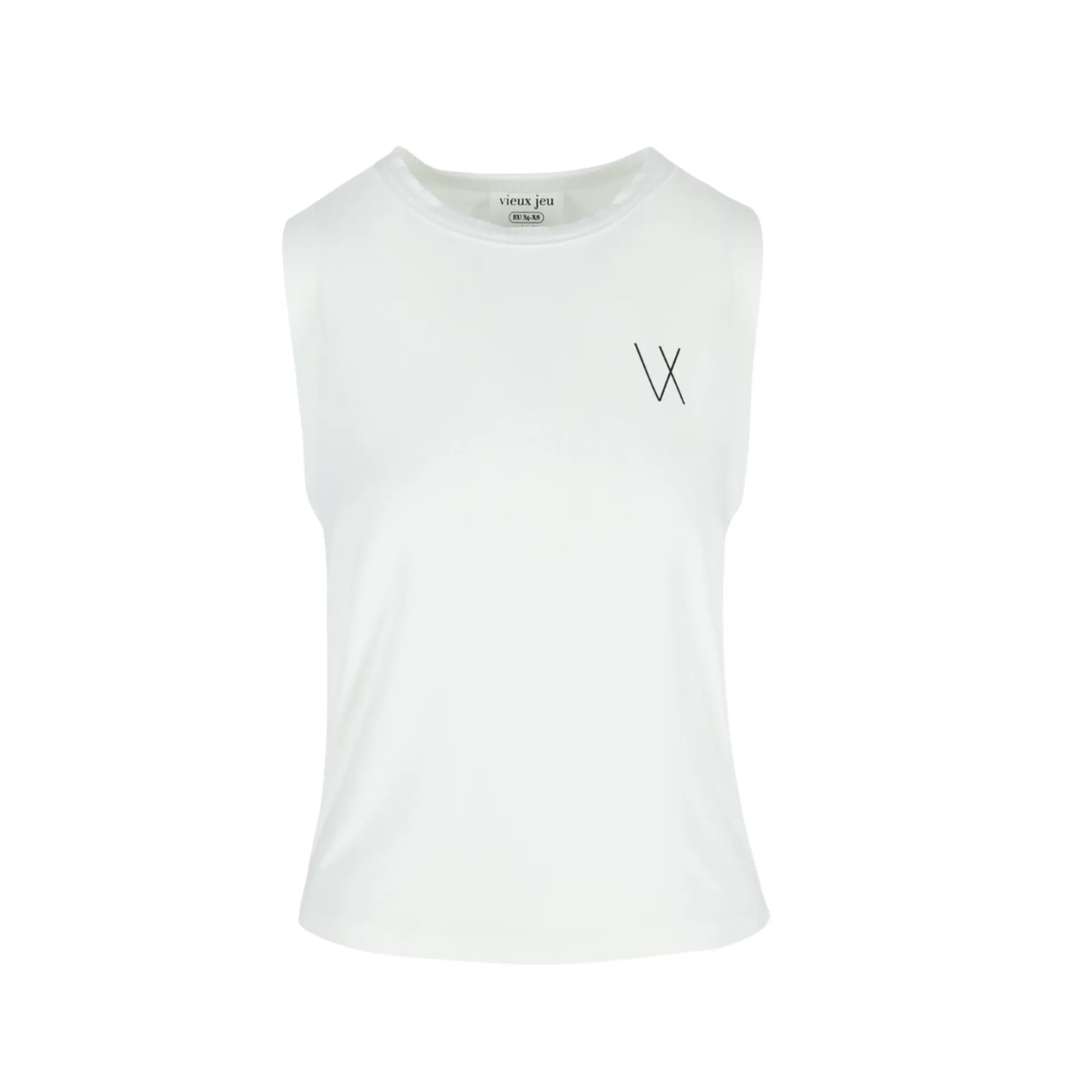 [01-Camille-W-XS] Camille Top (White, XS)